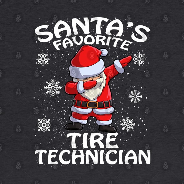 Santas Favorite Tire Technician Christmas by intelus